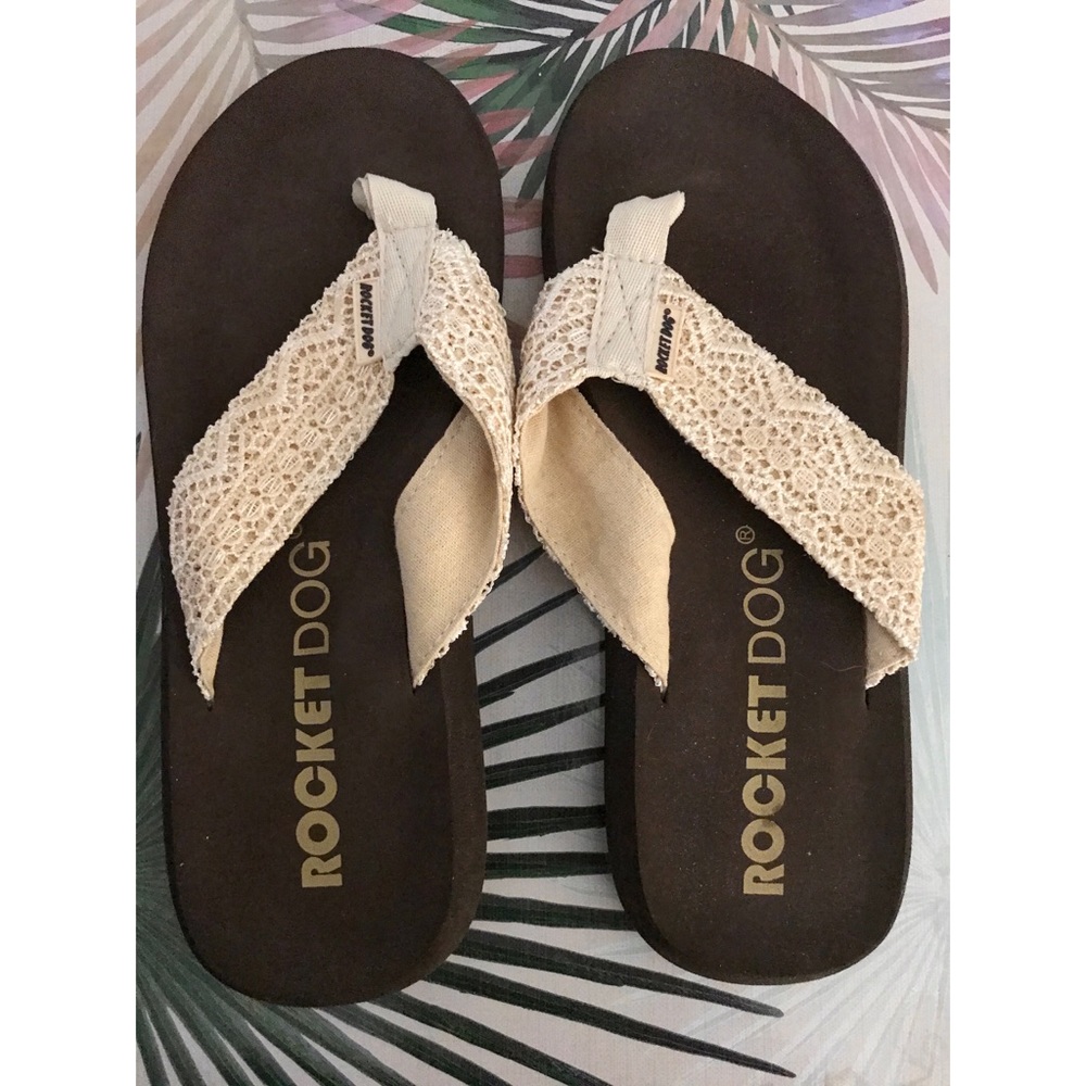 Rocketdog Brown/Ivory Sandals